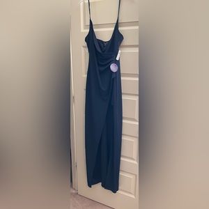 Windsor Navy Blue Dress size L NWT